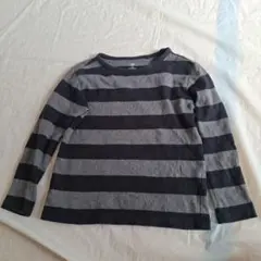 UNIQLO ストライプ柄 長袖カットソー 120