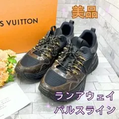 ルイヴィトン ランアウェイ・パルスライン スニーカー メンズ モノグラム　靴