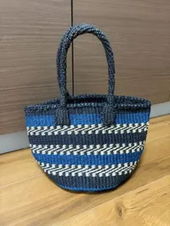 BEAMS カゴバック　ボーダーのサムネイル
