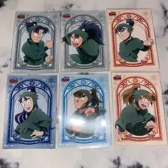 忍たま乱太郎 ランダムブロマイド星座の段　Ｌ版 6枚 6年生コンプリートセット㉓