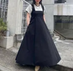 希少 CLANE クラネ 松本恵奈愛用 ホルターネック フレアロングワンピースのサムネイル