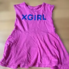 X-GIRL エックスガールステージピンク ワンピース2T 90のサムネイル
