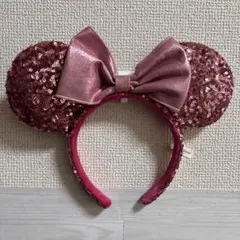 ディズニー•カチューシャ•ミニー•スパンコール