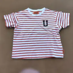 UNIVERSAL OVERALL ボーダーTシャツ 120cmのサムネイル