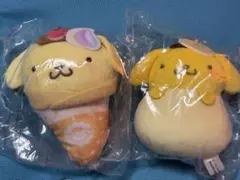 サンリオ クレープおくるみマスコット フルーツ大福マスコット ポムポムプリン