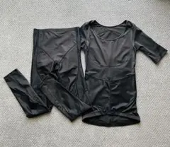 シャルレ IW051 ブラック ダイエットサポートインナー シャルレ、ダイエットサポートインナー(長袖) Lサイズ IW051