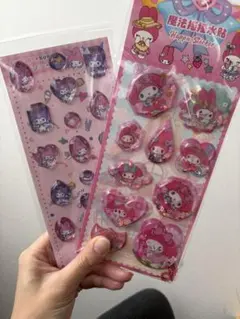 マイメロ　シールセット　ウォーターシール