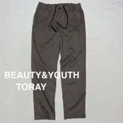 beauty＆youth TORAYドライポリエステル1プリーツ イージーパンツのサムネイル