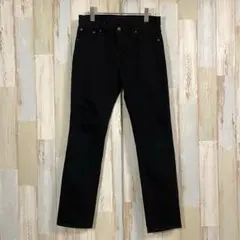 Levi's リーバイス 511ストレッチ ブラックデニム