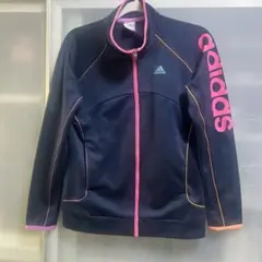 adidas ジップアップジャケット ネイビー/ピンク 最終値下げ❗️