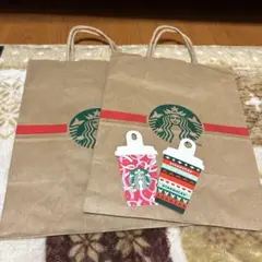 スタバ　紙袋　ホリデー　セット