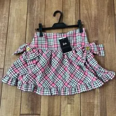 Barbie チェック柄 フリルスカート 2サイズ160のサムネイル