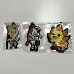 ONE PIECE ワンピース　ガチャガチャ　ラバーストラップ