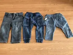 デニム 80センチ 3本セット