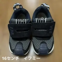 IFME スニーカー ネイビー　ベルクロ　16センチ