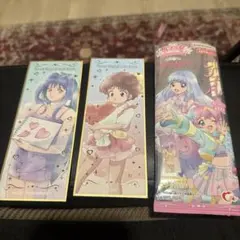魔法少女シリーズ　ビジュ札 色紙 2枚セット パステルユーミ　ファンシーララのサムネイル
