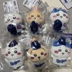 新品未開封⭐︎ちいかわ MLB 6体セット ドジャース カブス