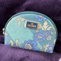 MARY QUANT 花柄ラウンドポーチ