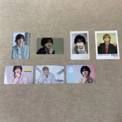 【アイドル】なにわ男子 道枝駿佑 公式 トレカ 7枚セット CD特典 まとめ売り