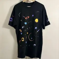 POTTOのリメイクTシャツワンピース ブラック　宇宙飛行士 POTTOのリメイクTシャツワンピース ブラック 宇宙飛行士 | Mercari