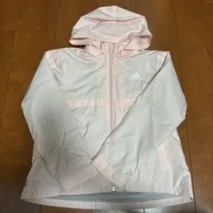 adidas ピンク ウィンドブレーカー 140