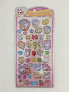 うるちゅるポップシール フワフワらびちゃん