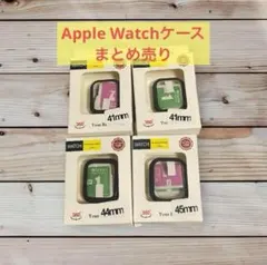 Apple Watch 6/5/4対応 41/44/45mm ブラック 4個