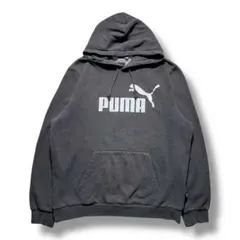 F1710　【即購入OK】　PUMA　パーカー　サイズL　グレー