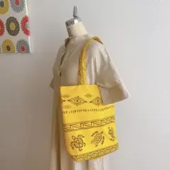トートバッグ　ウミガメ