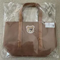 ラブラリー バイ フェイラー オールドテディ ワッペントートバッグ 小 ベージュ