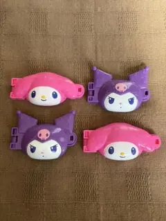 マイメロディクロミハッピーセット ひみつのおもちゃ マルチクリップ2個セット