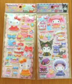 サンリオシール　 ファッションコーディネートサンリオ　２枚