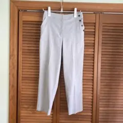 NATURAL BEAUTY BASIC 水色　 スリムパンツ