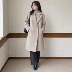 &LOTTA チェスター コート ベージュ M