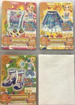 アイカツ新条ひなきブルーグラスコーデ