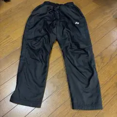 YONEX ブラックジャージ サイドジッパー付き - メルカリ