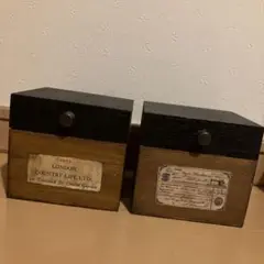 アンティーク風　小物入れ　2個セット