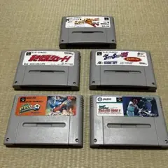 【動作未確認】スーパーファミコン ソフト 5本セット まとめ