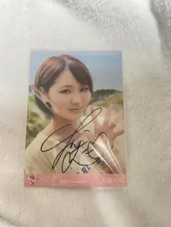 イコラブ 直筆 大場花菜 生写真 ラストノートしか知らない イラコメ