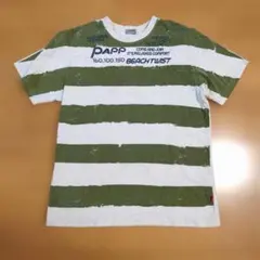 papp ストライプ Tシャツ 150サイズのサムネイル
