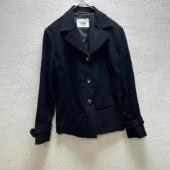 美品HAVE A NICE TRIP ブラック ボタン付きジャケットMサイズ