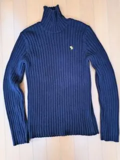 ネイビー ニット