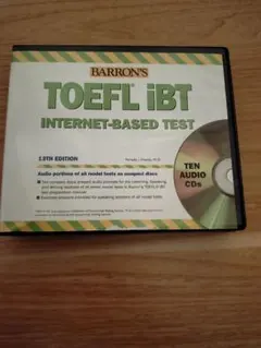 Barron's TOEFL iBT Audio CDのみ 本なし