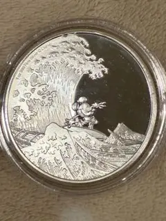 超希少 美品 純銀 1オンス 2018年韓国 戦いの神 銀貨 - メルカリ