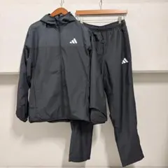 adidas ウインドブレーカー セットアップ Mサイズ ブラック