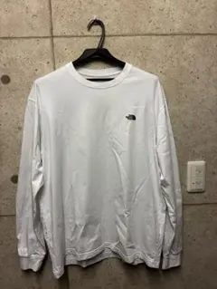 THE NORTH FACE ホワイト長袖カットソー