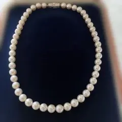 秘蔵品❗️MIKIMOTO あこやパールネックレス9ミリ未満〜8.5ミリ玉18金