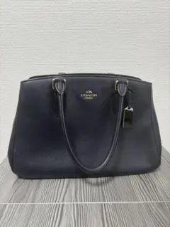 COACH ネイビー レザー ハンドバッグ 楽天市場】コーチ バッグ（カラーネイビー）（レディースバッグ