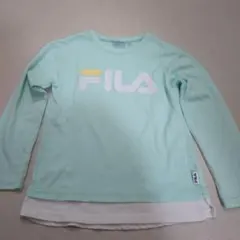 FILA 長袖カットソー ミントグリーン