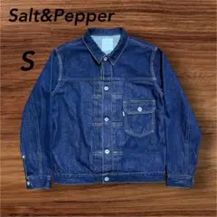 Salt&Pepperソルトアンドペッパー 1st デニムジャケット　TバックS
